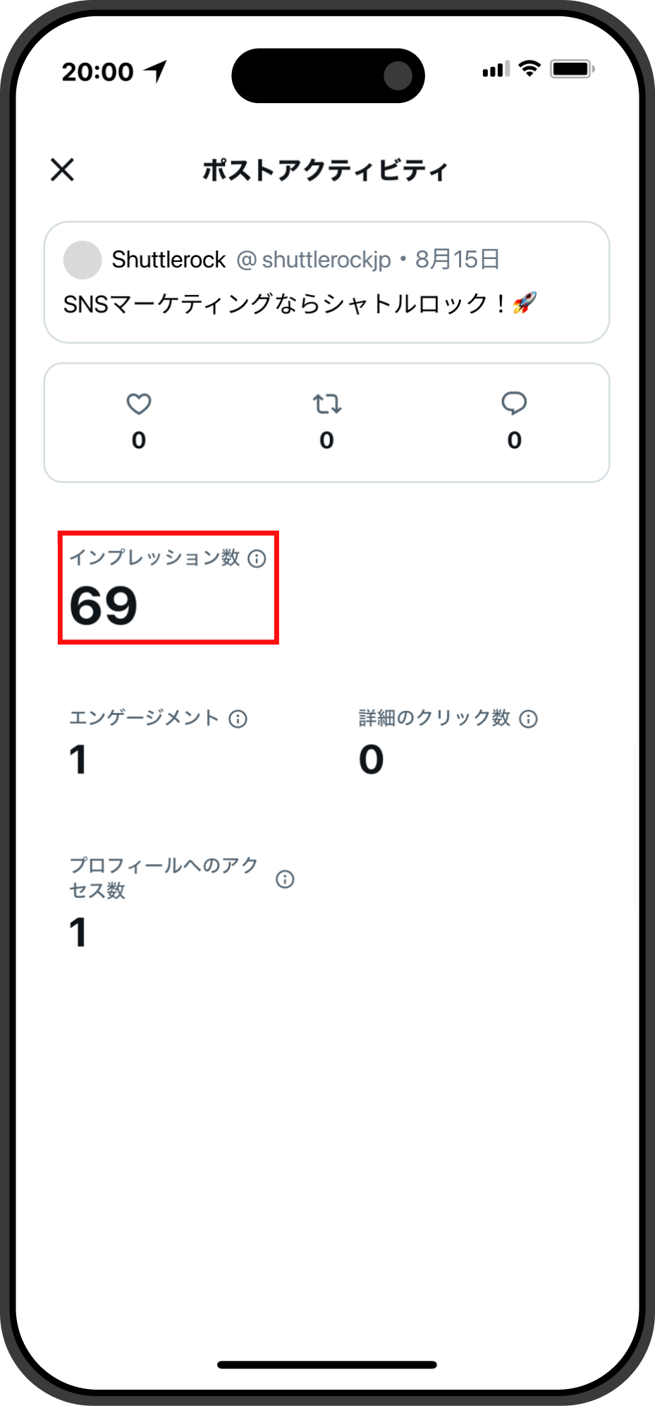 インプレッション X 仕組み 数値向上 コツ