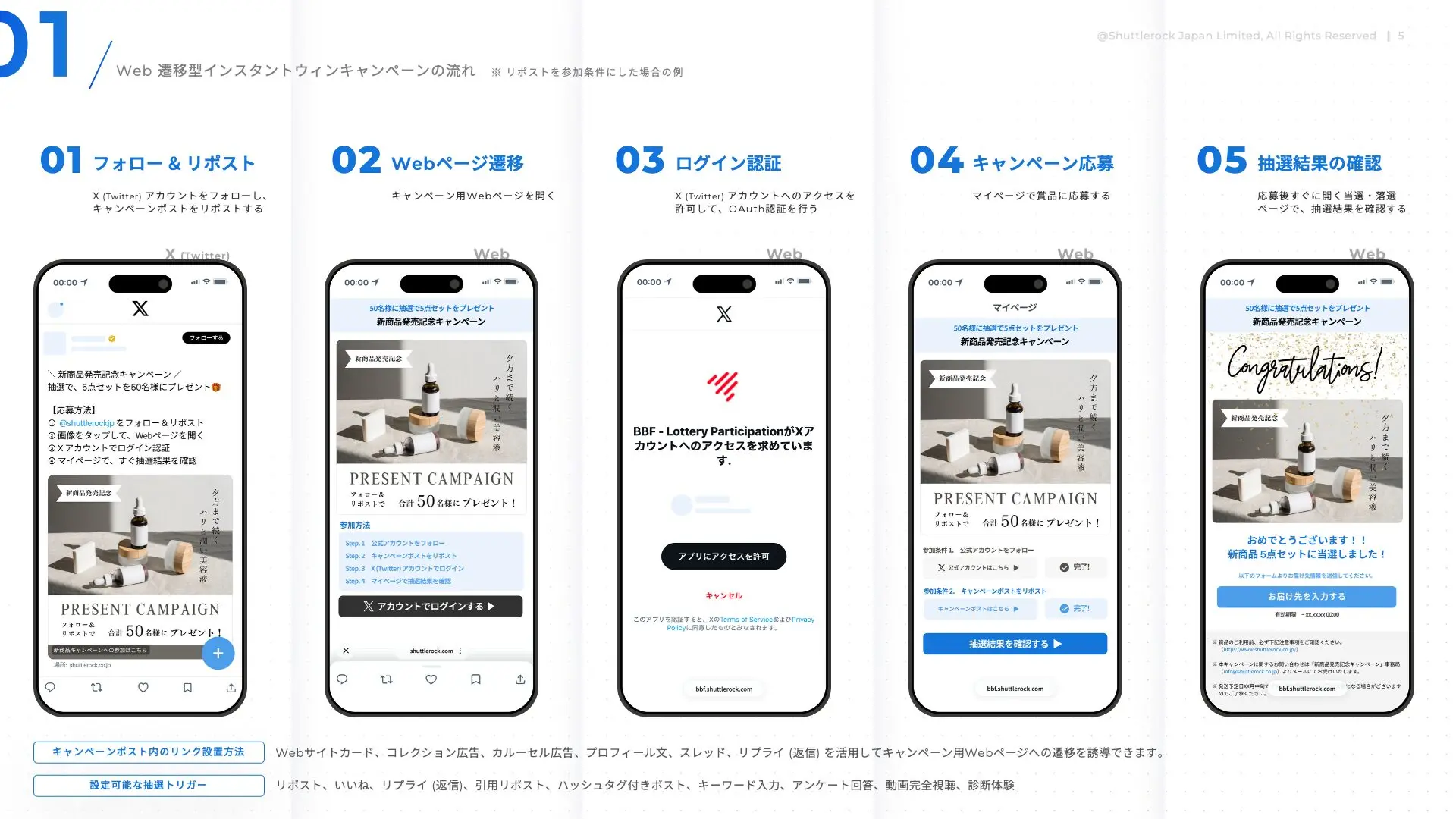 広告配信やホワイトリスト申請不要！X × Web 遷移型 インスタント