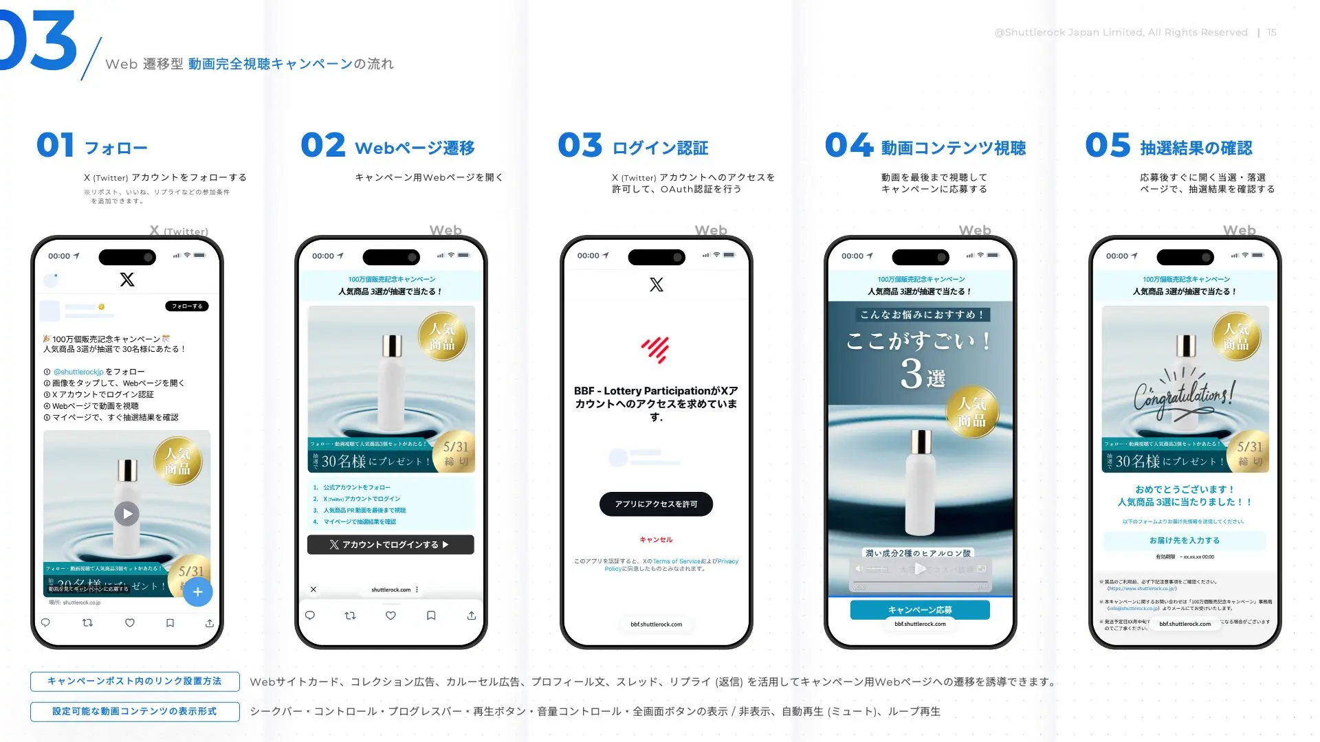 広告配信やホワイトリスト申請不要！X × Web 遷移型 インスタント