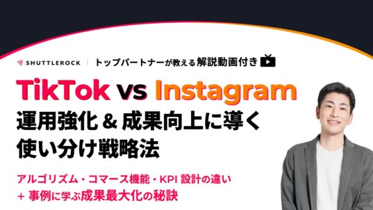 TikTok Instagram アカウント運用 使い分け 戦略 資料